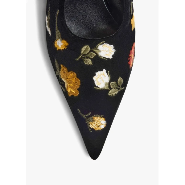 Khaite Colleen Pump in Black Multi | Heels | Coveti