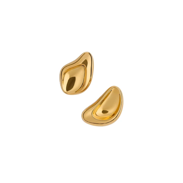 Cove Earrings in Gold