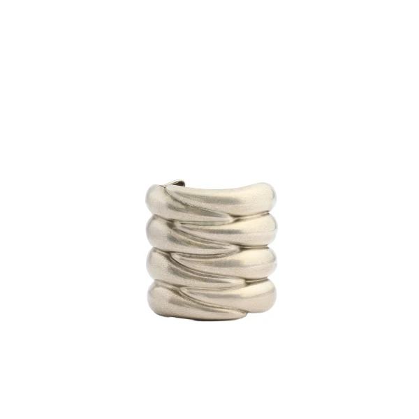 Cyclone Bracelet in Antique Silver