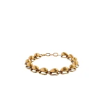 Khaite Cyclone Chain Necklace in Antique Gold