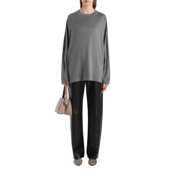 Dylan Top in Heather Grey - Image 2