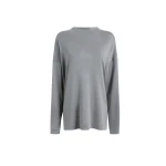 Khaite Dylan Top in Heather Grey | Tops | Coveti