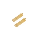 Khaite Empire Snake Chain Earrings in Gold