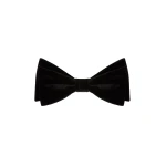 Khaite Enid Bow Brooch in Black
