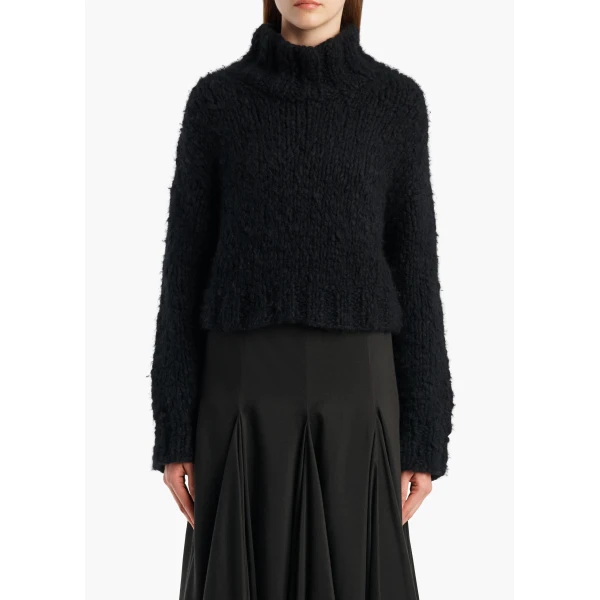 Khaite Ewa Sweater in Black | Sweaters | Coveti