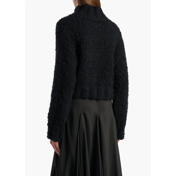 Khaite Ewa Sweater in Black | Sweaters | Coveti