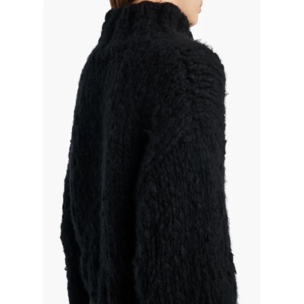 Khaite Ewa Sweater in Black | Sweaters | Coveti