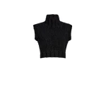 Khaite Fawn Top in Black | Sweaters | Coveti