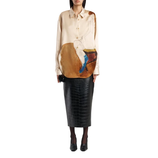 Goya Top in Lady Print - Image 2