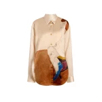 Khaite Goya Top in Lady Print | Tops | Coveti