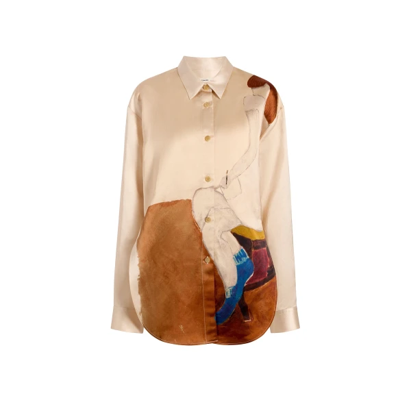 Goya Top in Lady Print