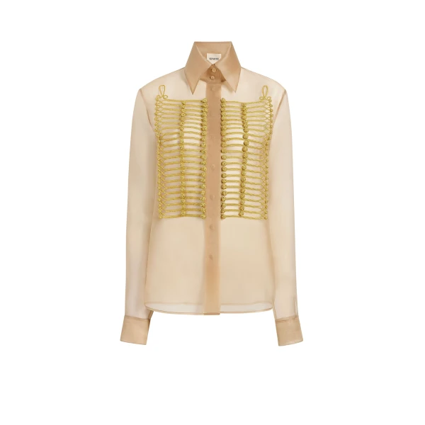 Ivy Top in Beige