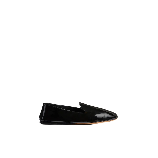 Julie Loafer in Black Patent Leather