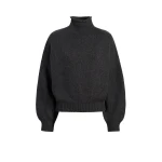 Khaite Juniper Sweater in Charcoal | Sweaters | Coveti