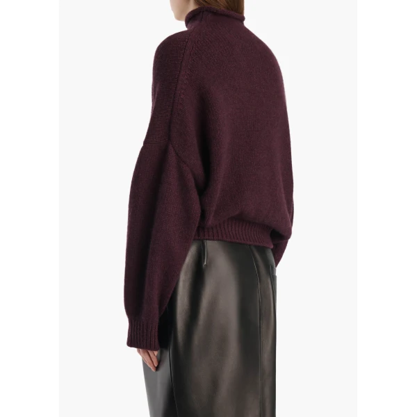 Juniper Sweater in Plum - Image 4