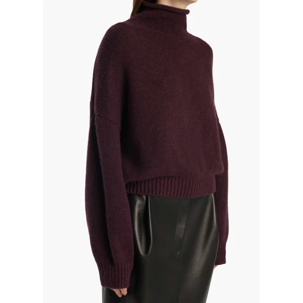Juniper Sweater in Plum - Image 5