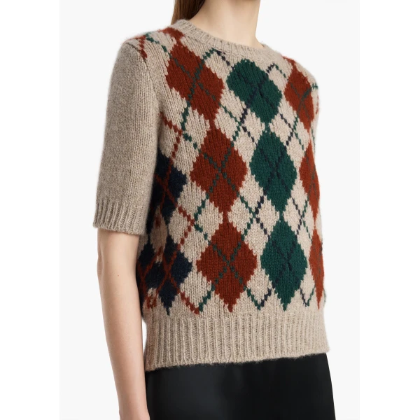Khaite Lisa Sweater in Primary Multi | Sweaters | Coveti
