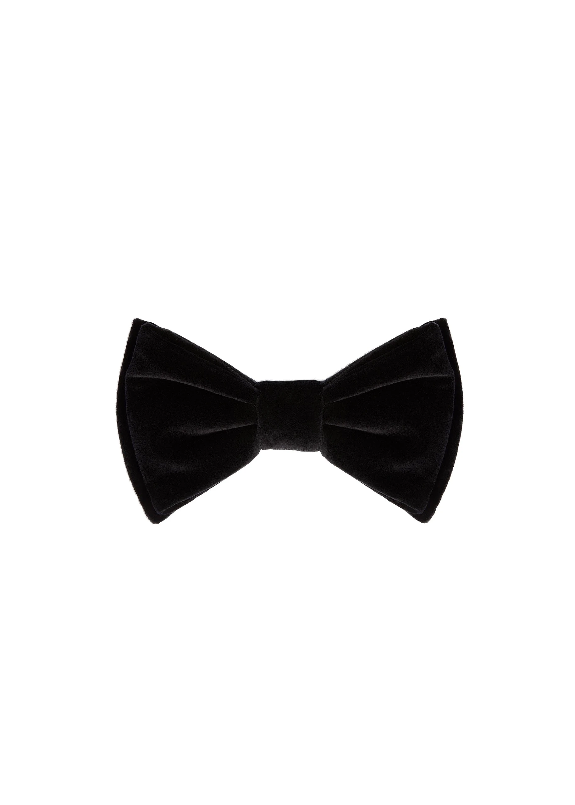 Khaite Liv Bowtie in Black Velvet | Buy Accessories at Coveti Khaite Liv Bowtie in Black Velvet