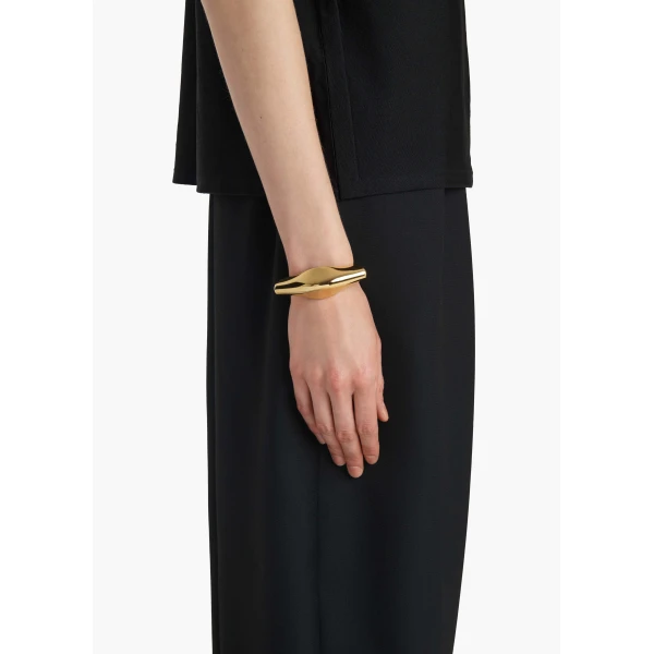 Lotus Cuff in Gold - Image 3