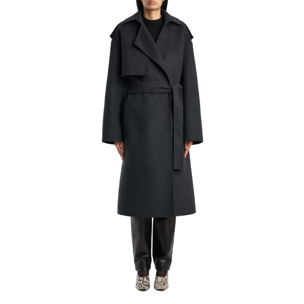 Manston Coat in Charcoal - Image 2