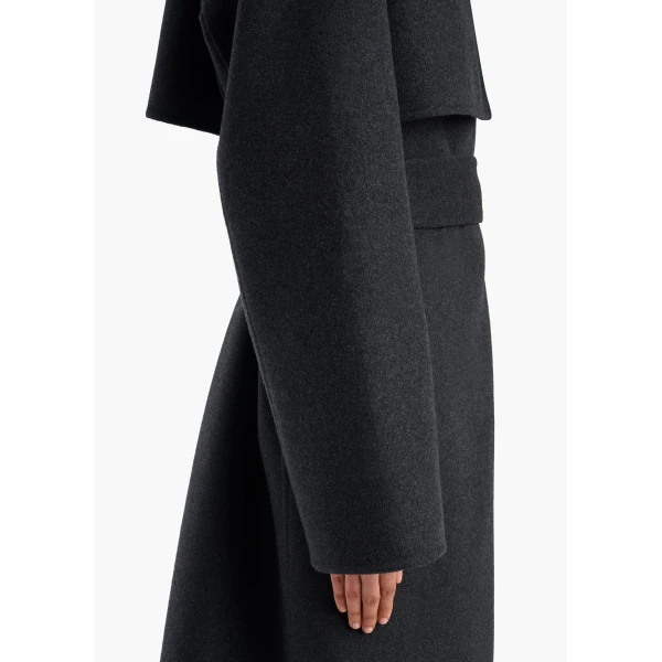 Manston Coat in Charcoal - Image 4