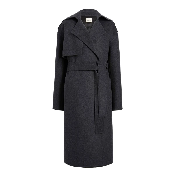 Manston Coat in Charcoal
