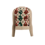 Khaite Marcela Embroidery Cardigan in Primary Multi | Cardigan | Coveti