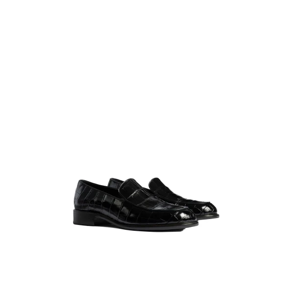 Miles Loafer in Black Alligator - Image 2