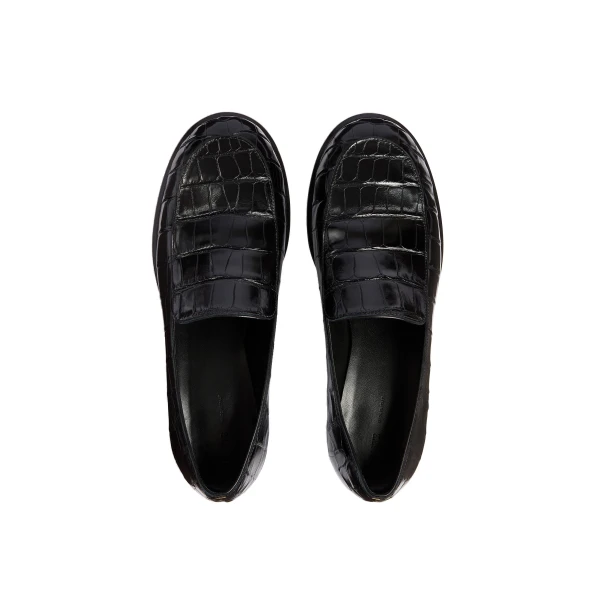 Miles Loafer in Black Alligator - Image 4