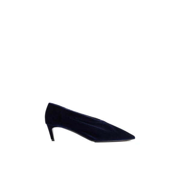 Khaite Miriam Low Pump in Midnight | Heels | Coveti