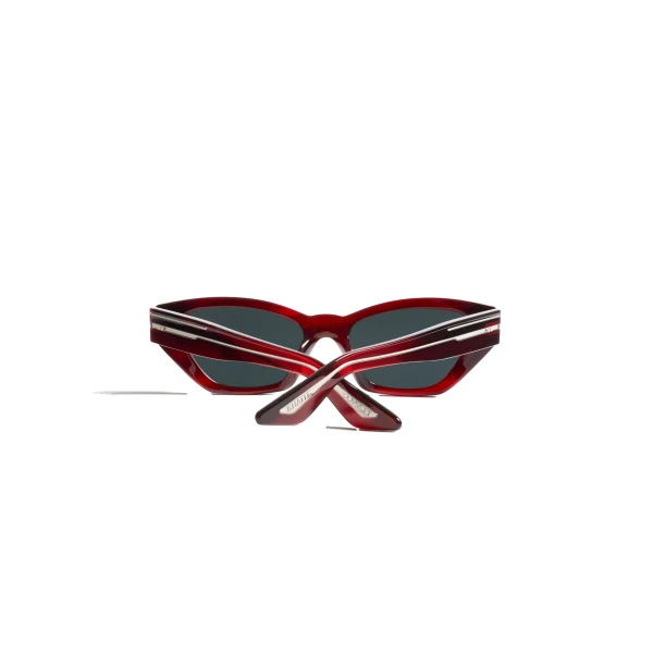 Oliver Peoples 1961C Sunglasses in Bordeaux Bark and Grey - Image 3