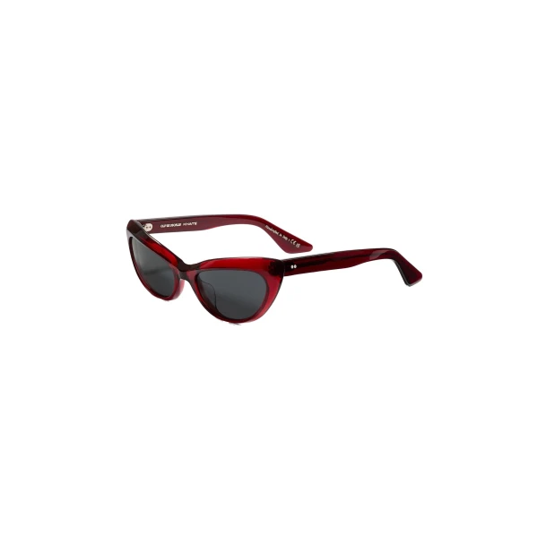 Oliver Peoples 1963C Sunglasses in Dark Red and Grey - Image 3