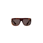Khaite Oliver Peoples 1974C Sunglasses in Dark Mahogany and Brown