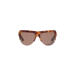 Khaite Oliver Peoples 1975C Sunglasses in Dark Mahogany and Brown