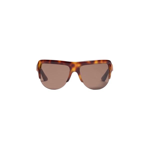 Khaite Oliver Peoples 1975C Sunglasses in Dark Mahogany and Brown