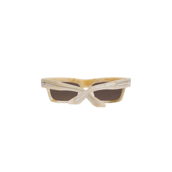 Oliver Peoples 1985C Sunglasses in Beige Silk and Brown - Image 3