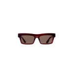 Khaite Oliver Peoples 1985C Sunglasses in Bordeaux Bark and Brown