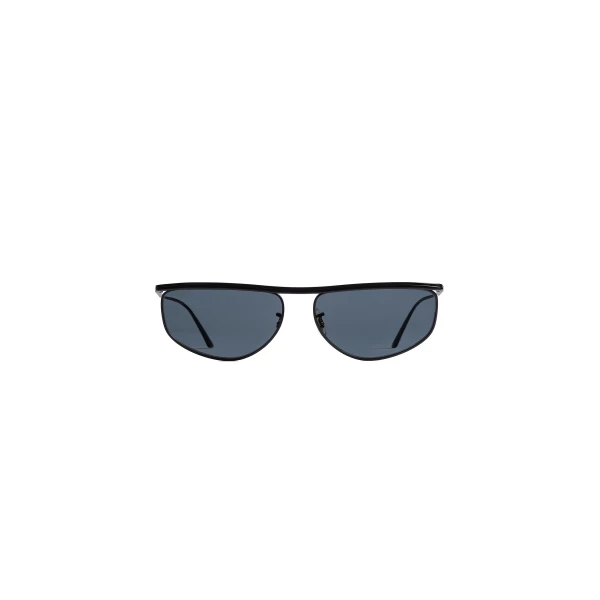 Khaite Oliver Peoples 1986C Sunglasses in Matte Black and Grey