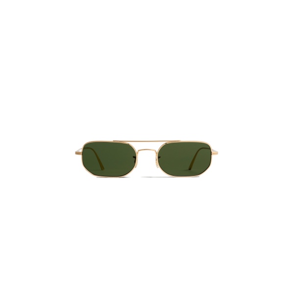 Khaite Oliver Peoples 1989C Sunglasses in Gold and Green