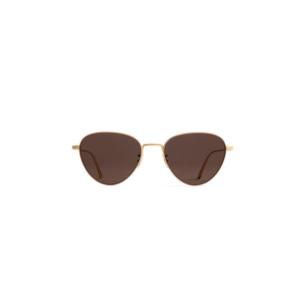 Khaite Oliver Peoples 1991C Sunglasses in Gold and Brown