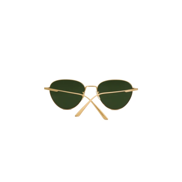 Oliver Peoples 1991C Sunglasses in Gold and Green - Image 3