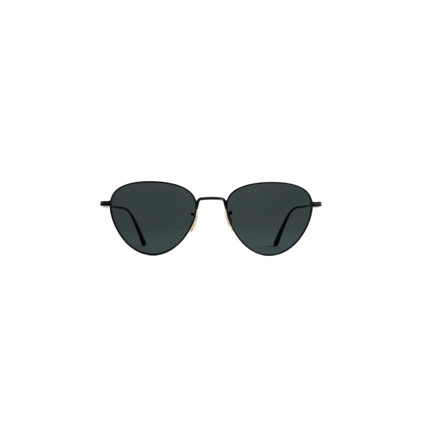 Khaite Oliver Peoples 1991C Sunglasses in Matte Black and Grey