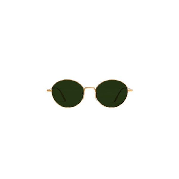 Khaite Oliver Peoples 1994C Sunglasses in Gold and Green