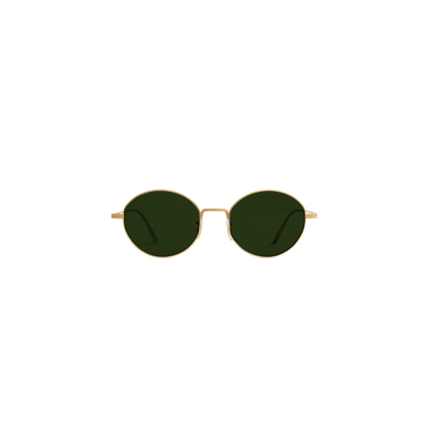 Khaite Oliver Peoples 1994C Sunglasses in Gold and Green