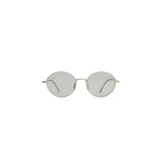 Khaite Oliver Peoples 1994C Sunglasses in Silver and Blue Light Filter