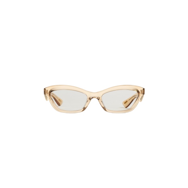 Khaite Oliver Peoples 1997C Sunglasses in Champagne and Clear Blue Light Filter