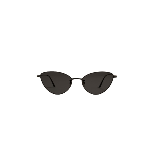 Khaite Oliver Peoples 1998C Sunglasses in Matte Black and Grey