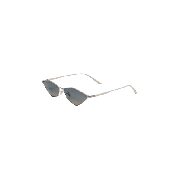 Oliver Peoples 2001C Sunglasses in Silver and Dark Grey Gradient Mirror - Image 3
