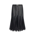 Khaite Ophelia Skirt in Black | Skirts | Coveti