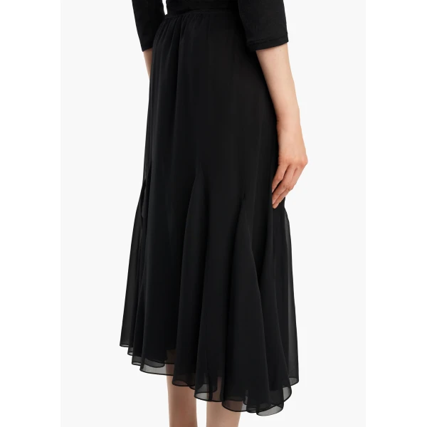 Khaite Ophelia Skirt in Black | Skirts | Coveti